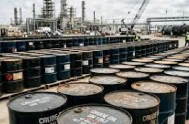Crude oil prices
