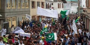 fresh protests and clashes in Srinagar