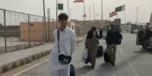 Pakistani students from Iran