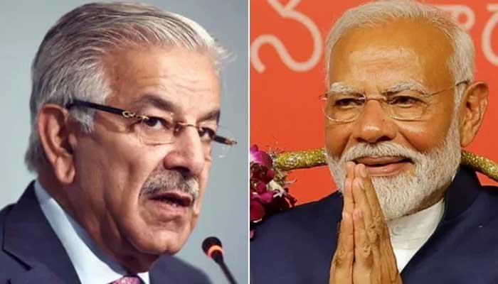khawaja asif and modi