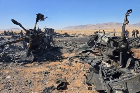 US MC-130J planes destroyed Iran