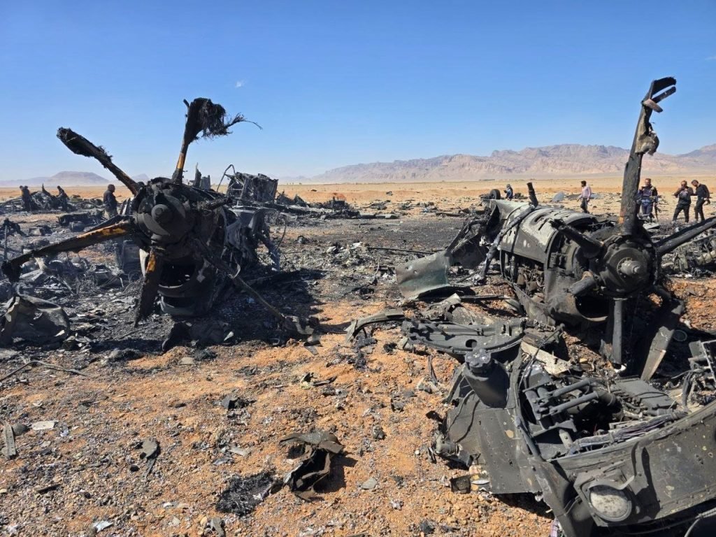 US MC-130J planes destroyed Iran