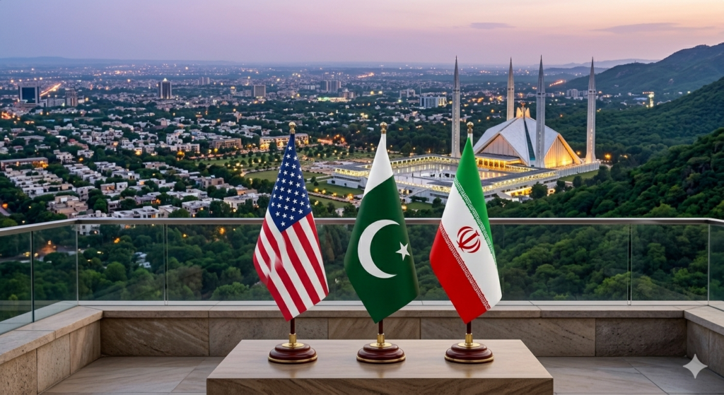 Pakistan, Iran and US