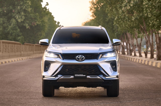 Fortuner SUV lineup in Pakistan