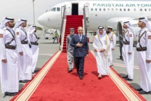Shehbaz Sharif arrived in Qatar