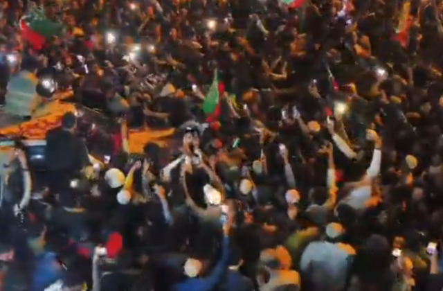 rally at Liaqat Bagh