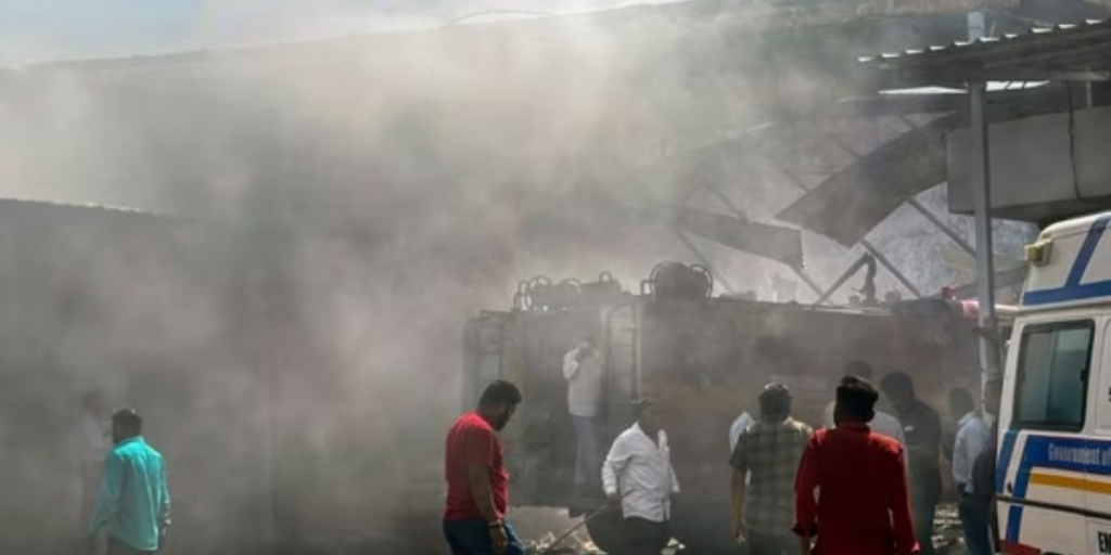 Explosion at Chhattisgarh plant India