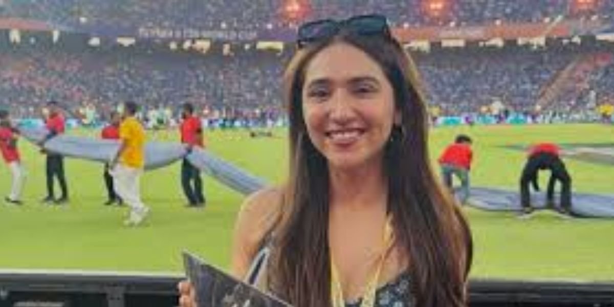 Indian sports presenter Sahiba Bali