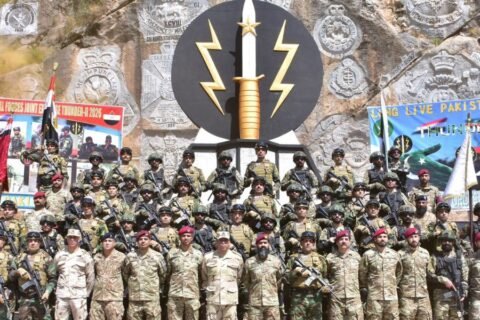 Pakistan Egypt exercise Thunder II