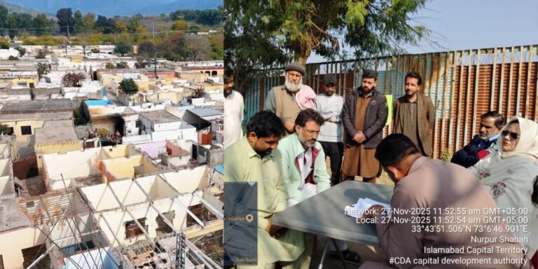 CDA Anti encroachment operation in Noorpur Shahan