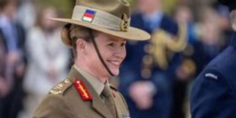 Australian female army chief