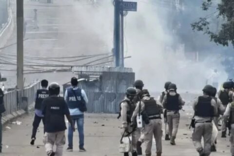 Manipur India clashes against BJP