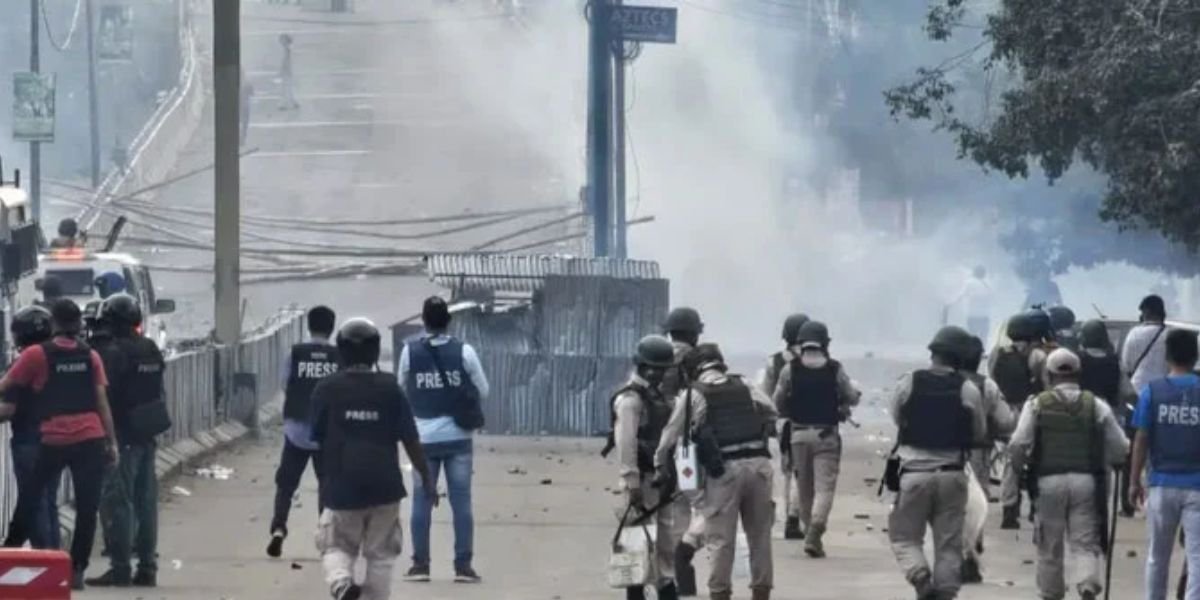 Manipur India clashes against BJP
