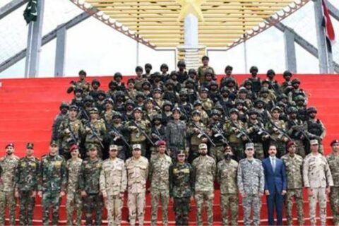 Pak Egypt exercise Thunder II