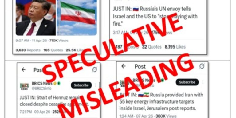 Fake Indian handled BRICS account