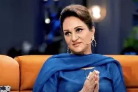 Pakistani showbiz Bushra Ansari