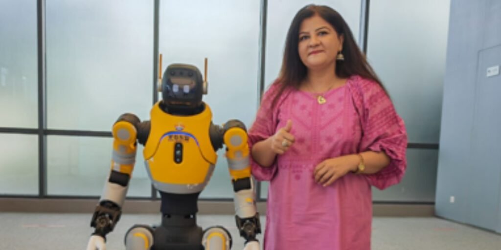 Chinese humanoid AI robots