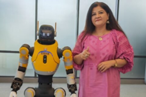 Chinese humanoid AI robots