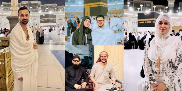 Pakistani celebrities Hajj pilgrimage 2026