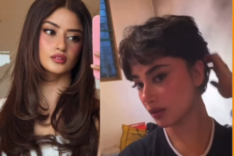 sajal aly new haircut