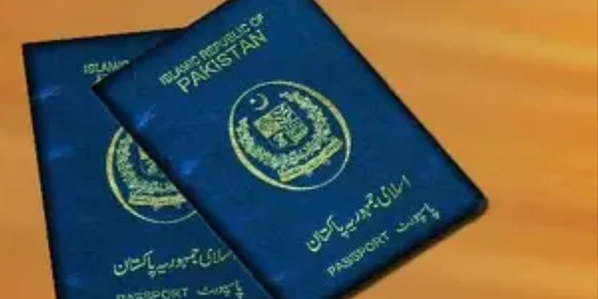 Blue passport Pakistan