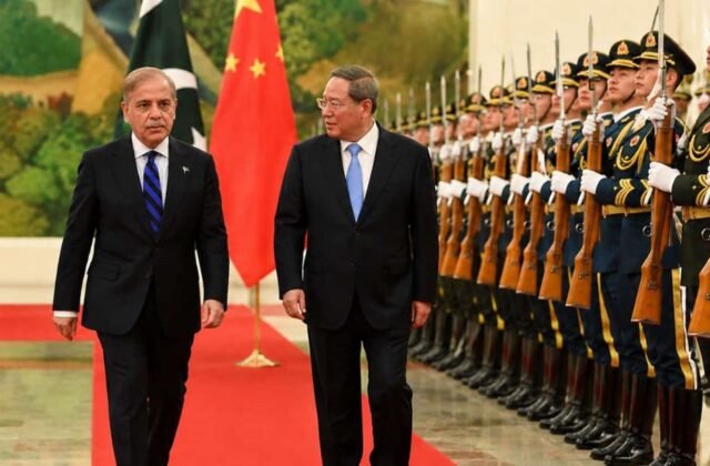 PM Shehbaz Sharif Chian visit
