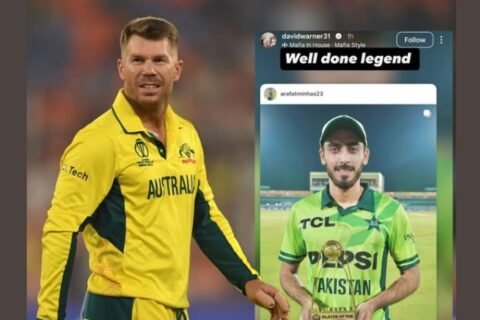 Arafat Minhas ODI debut