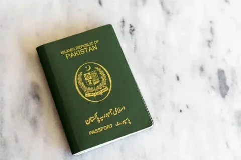 Pakistan passport home delivery system