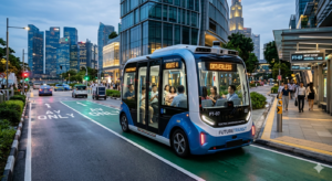 Driverless public transport