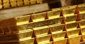 Gold prices fell