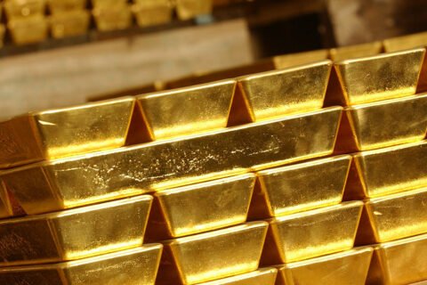 Gold prices fell