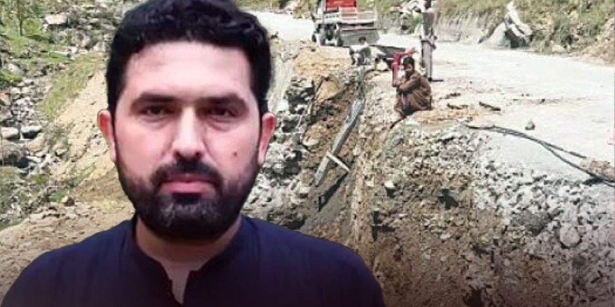 CM KP home town road work