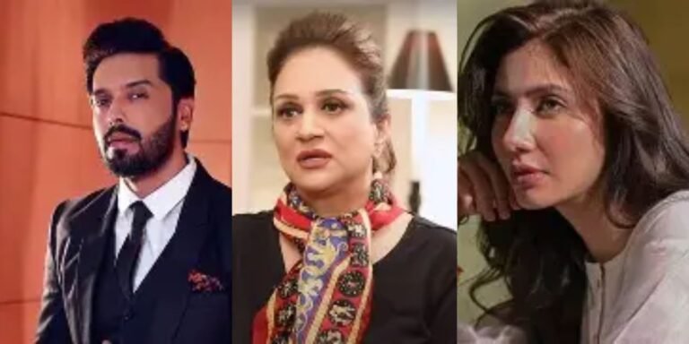 Bushra Ansari, Mahira Khan, Fahag Mustafa