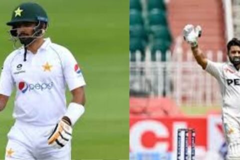 Babar,Rizwan test rankings