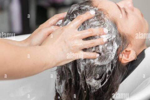 Hair shampooing