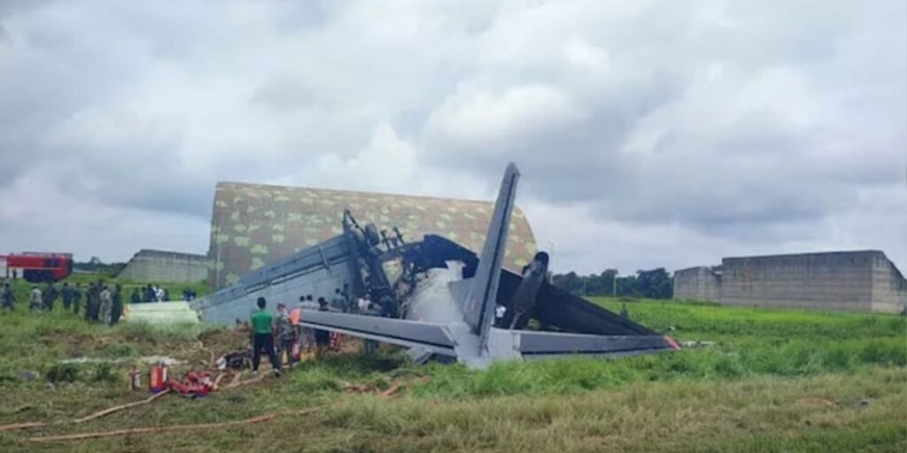 Indian Air Force aircraft crash in Assam