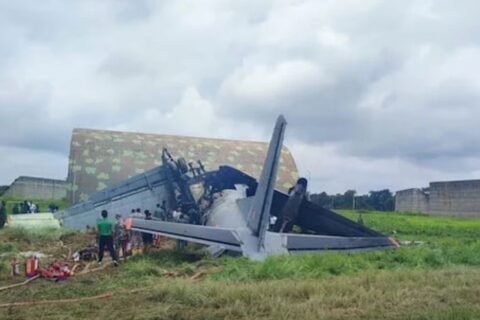Indian Air Force aircraft crash in Assam