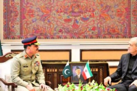 Iranian president meets Field Marshal