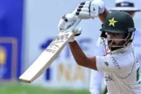Pakistan player Saud Shakeel