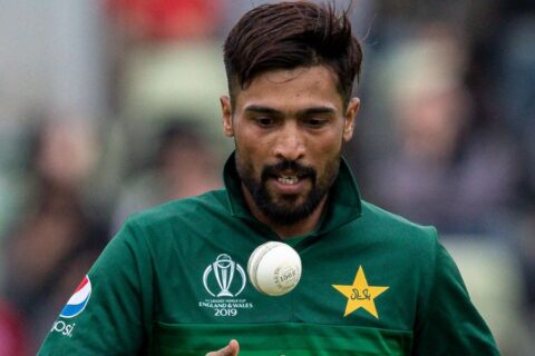 Fast bowler Muhammad Amir
