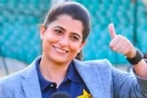 Women's cricket team captain San Mir