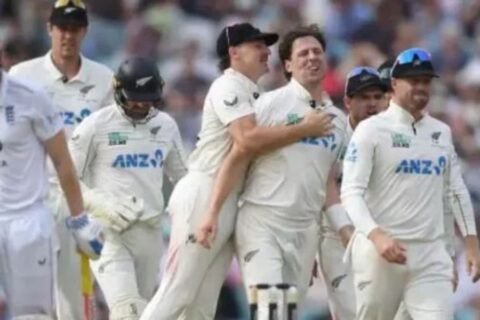 New Zealand wins test series against England