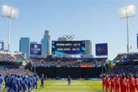 Los Angeles Olympics cricket