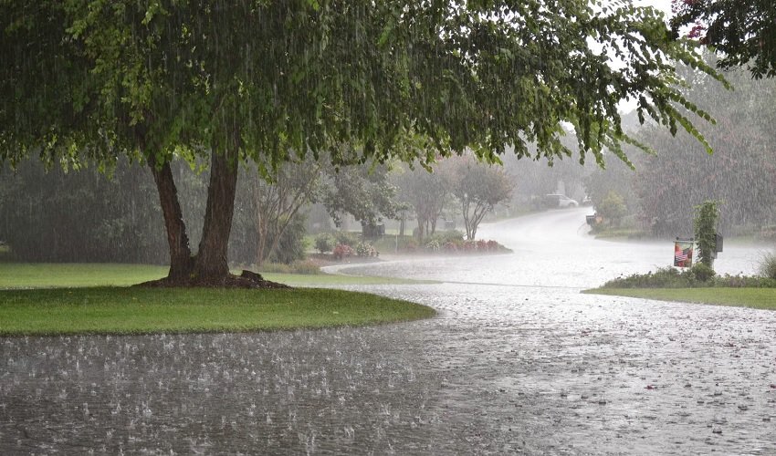new spell of rain