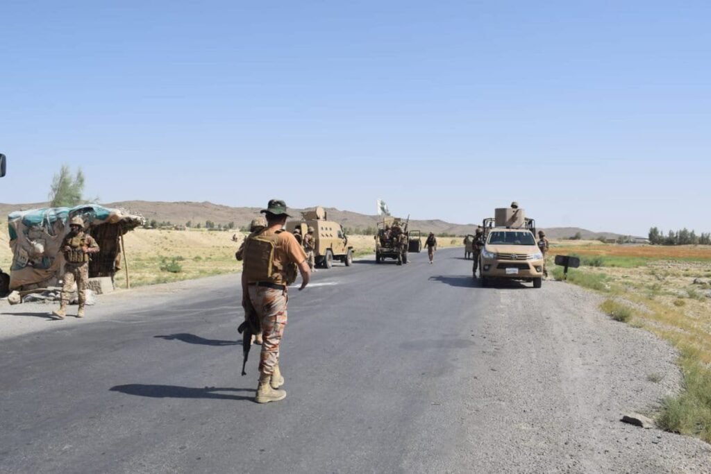 N-25 highway in Balochistan
