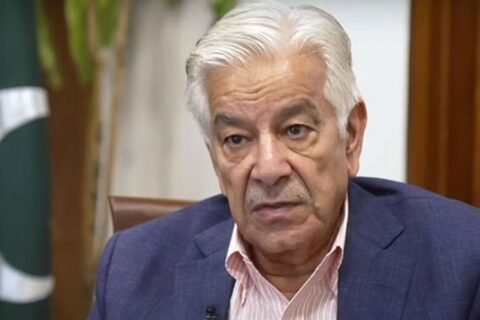 Khwaja Asif accuses Taliban