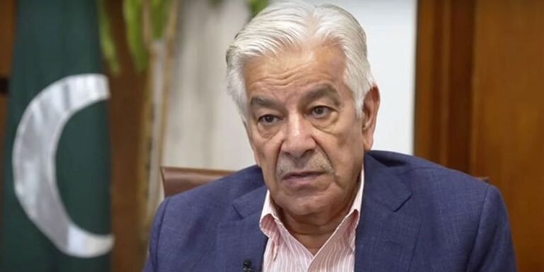 Khwaja Asif accuses Taliban