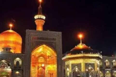 religious significance of Khamenei burial in Mashhad