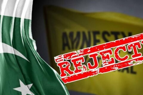 Pakistan rejects Amnesty report