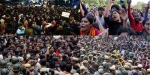 Students protest in India